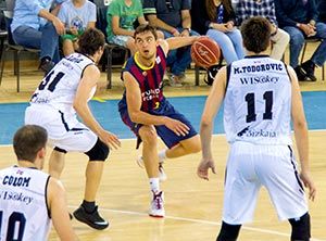 Träningsläger Basket i Barcelona, Spanien