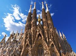 Körresa till Spanien - Besök Sagrada Familia i Barcelona.