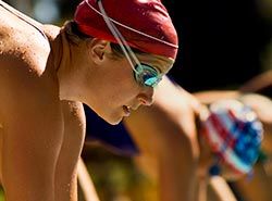 Kunskapsutbyte på träningsläger simning i Barcelona, Spanien